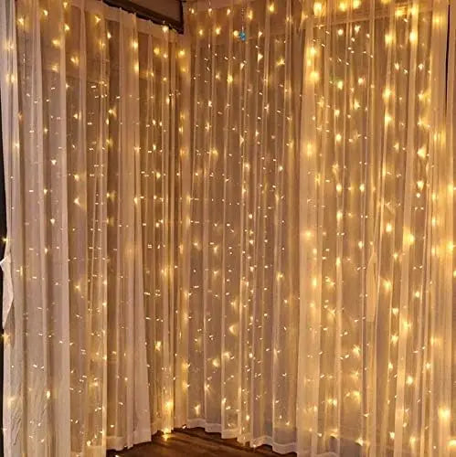 FEICAN Fairy LED Curtain Lights - USB Fernbedienung Wasserdicht
