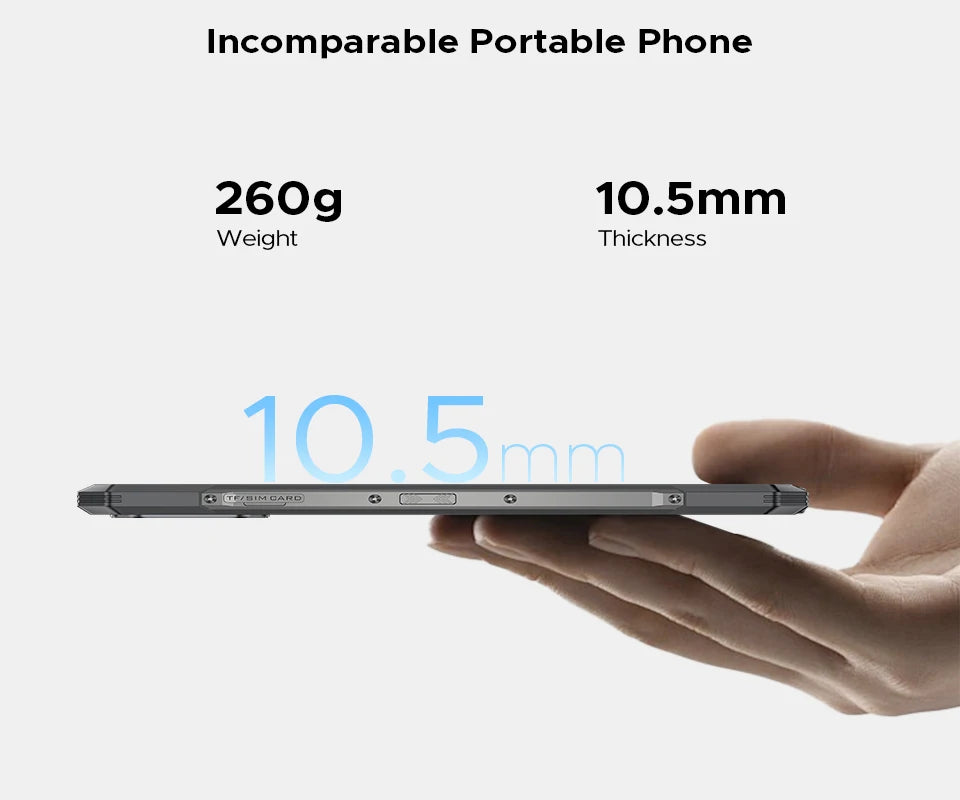 DOOGEE Blade GT Ultra LED-Lichteffekt - 5500 mAh, 33 W, 6.72 Zoll