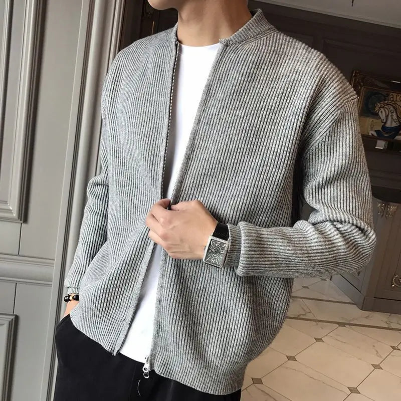 CN Guangdong Cardigan Stehkragen - Größe L Polyester