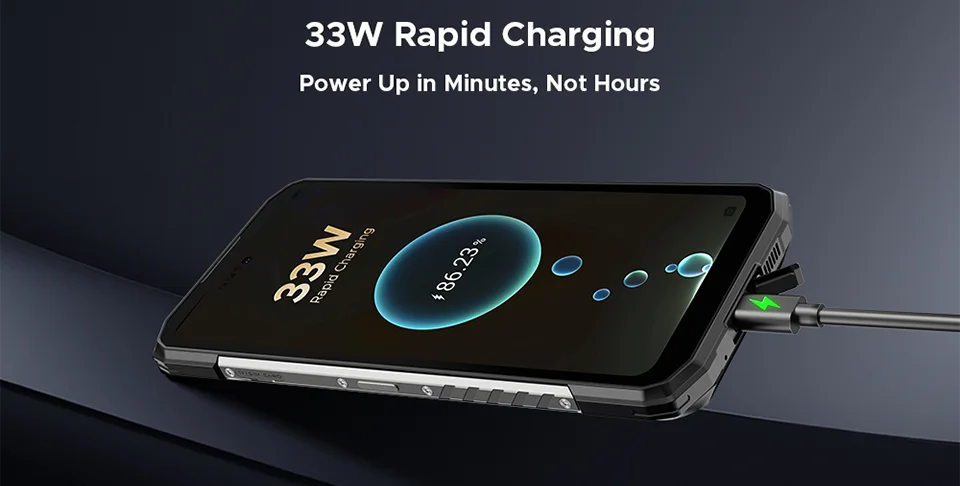 DOOGEE Blade20 Max Großer Akku - 11800mAh, 33W Schnellladung, 6,6 Zoll