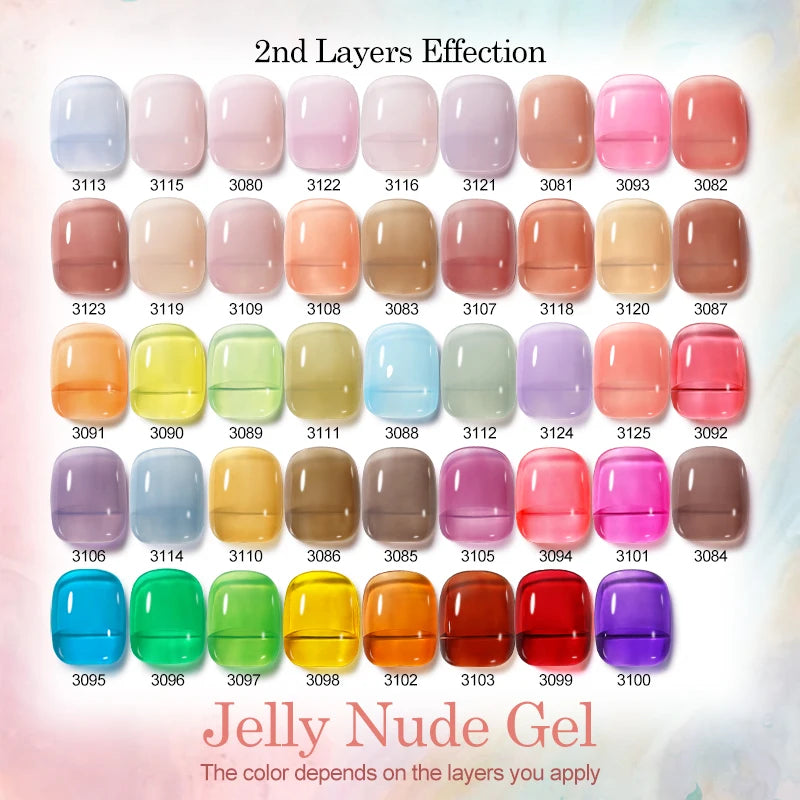 NailCO Gel Nail Polish Nail Art Translucent Vernis Semi Permanent UV LED Lamp Gel Manicure for Gel Polish Nail Glue Productos