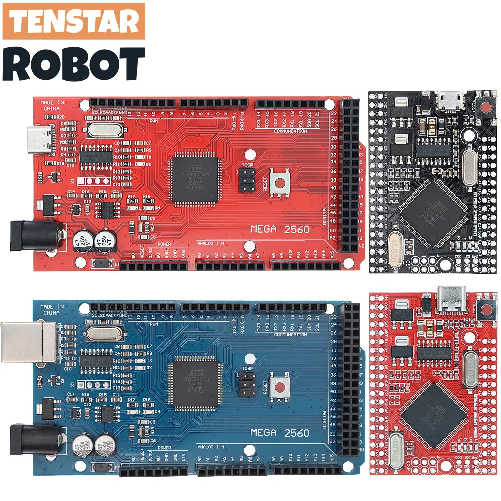 MEGA2560 MEGA 2560 R3 ATmega2560-16AU CH340G AVR Type-C USB Entwicklungsboard für Arduino