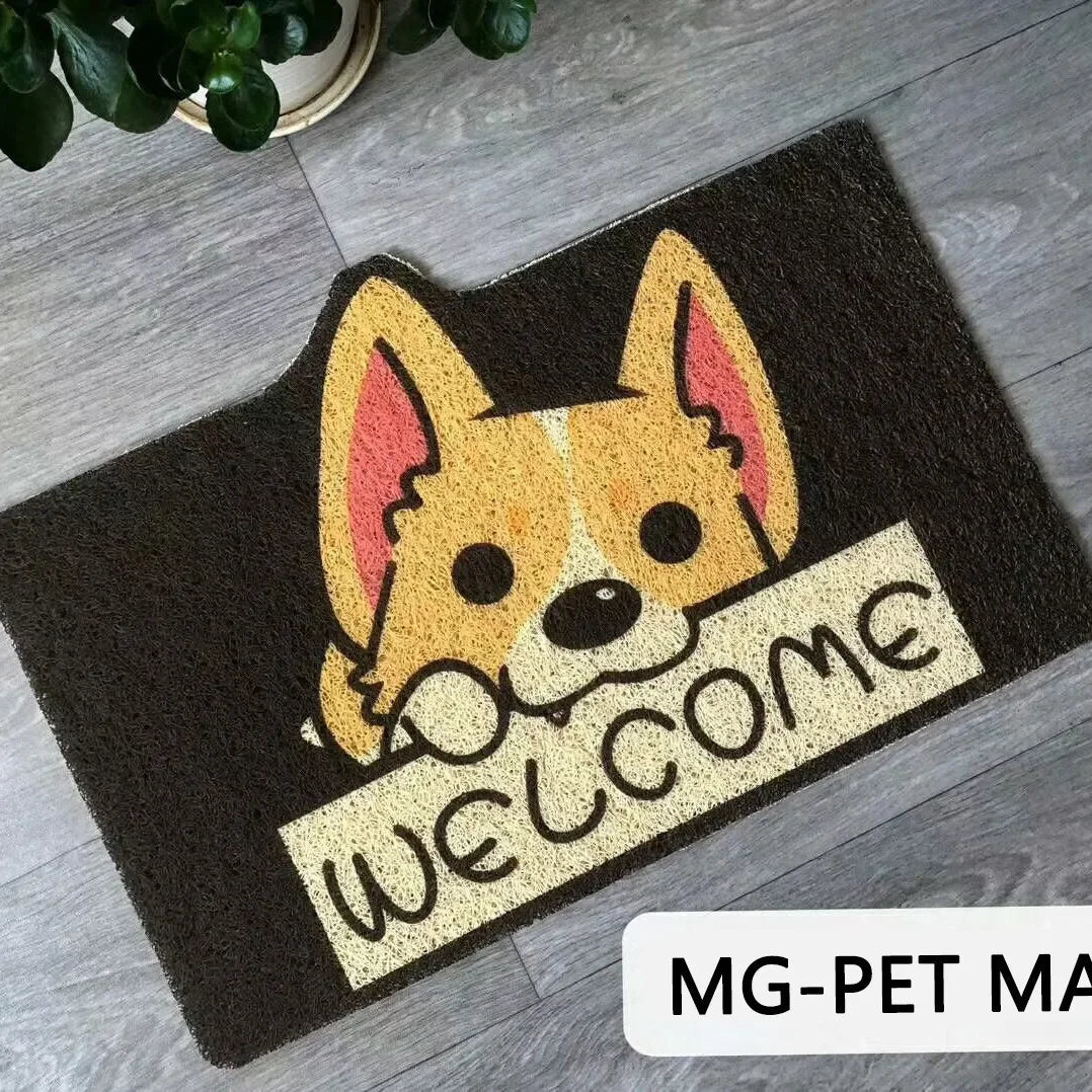 Fußmatte 2025: Cartoon Welcome Entrance Doormat Carpet Kitchen Corridor Non-slip Cat Dog Pet Floor Mat Home Bathroom Living Room Collection