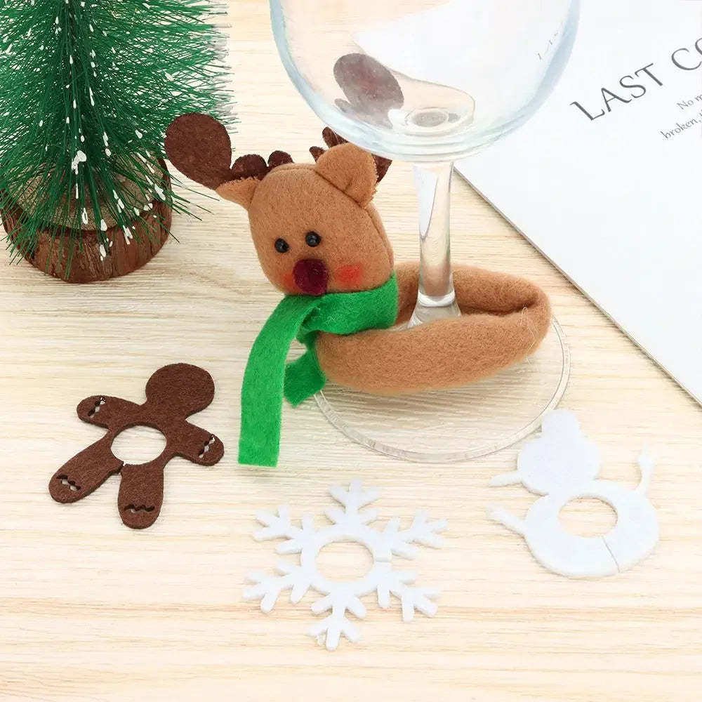 Choice Weinglas-Dekoration - Größe ca. 8 cm, Material Kunststoff