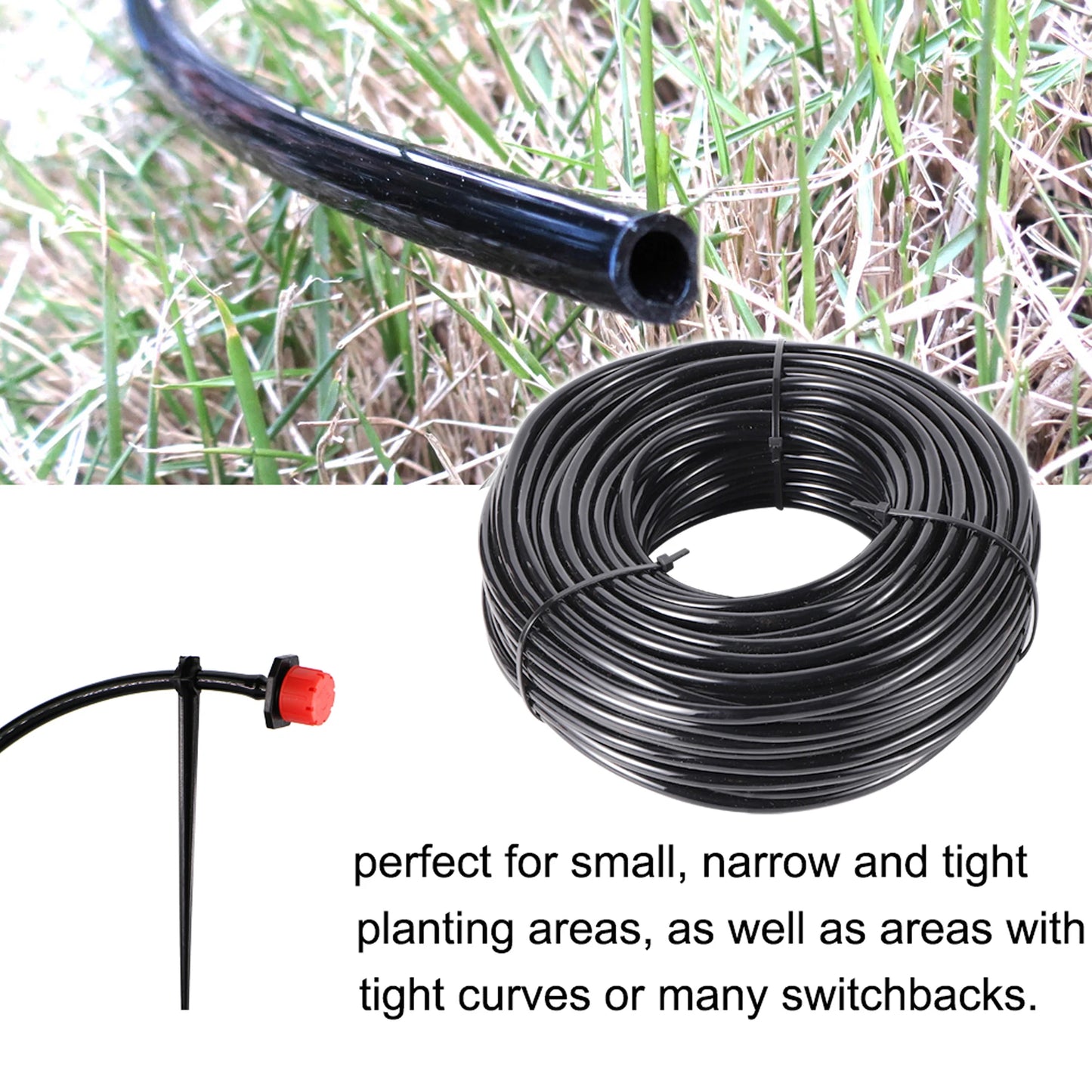Adhere To Fly Micro Tropf Schlauch - 5m 4/7mm 1/4 Zoll