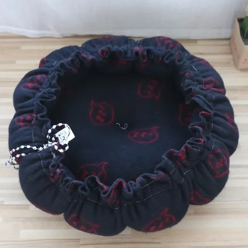 Rundes Katzen Bett 2025 - Plüsch Haus Langes Haustier Bett - Katzen Kissen Hunde Matte Warm Home Waschbar Hunde Sofa Weich Pet Accessories
