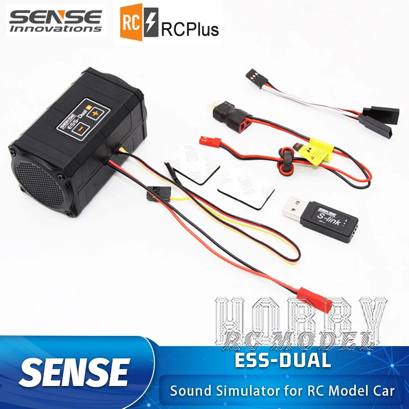 RC-Motor-Sound-Simulator 2025: SENSE ESS-DUAL 2-Speaker - Racing Modification Collection