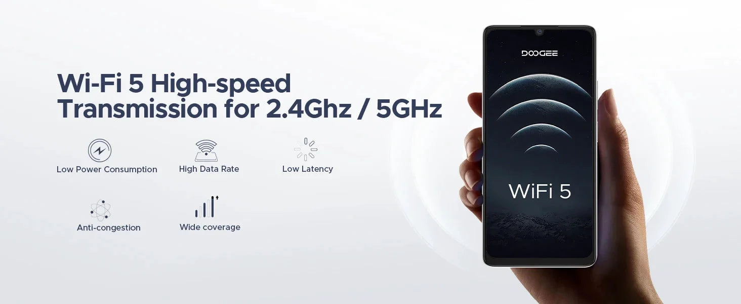 DOOGEE Note 58 Großer Akku - 6250mAh 6,75 Zoll 90 Hz by Golden Bridge Store