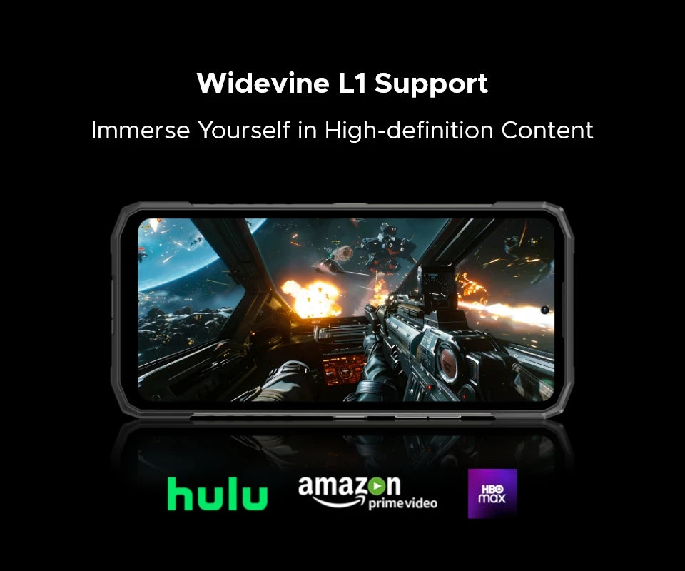 DOOGEE Blade10 Max Robustes - 10300 mAh 18W 6,56 Zoll Display