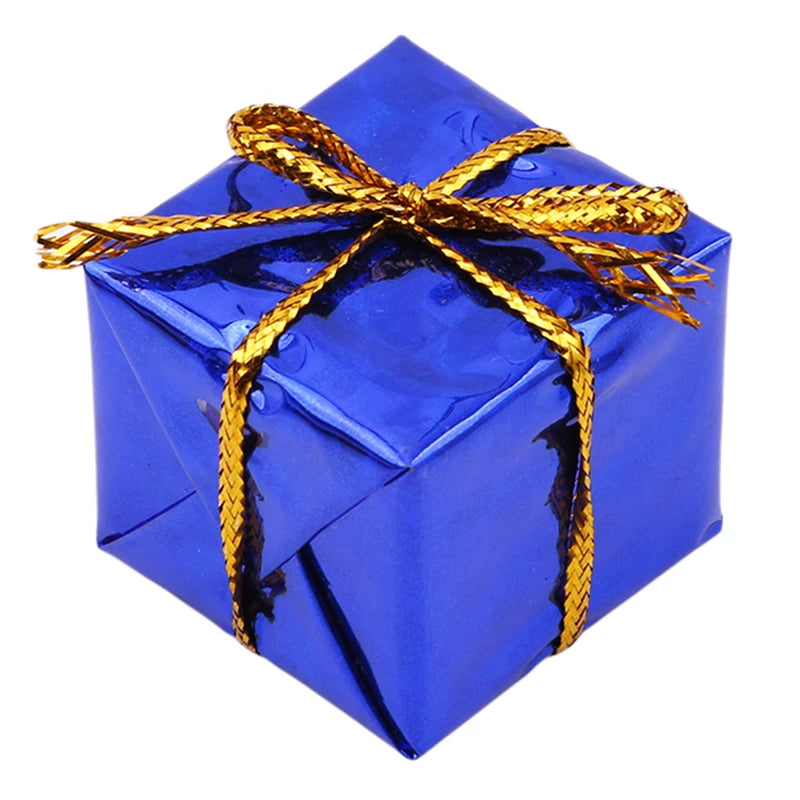 Choice Mini Geschenkbox Ornament - 12 Stück Plastik Mini Größe