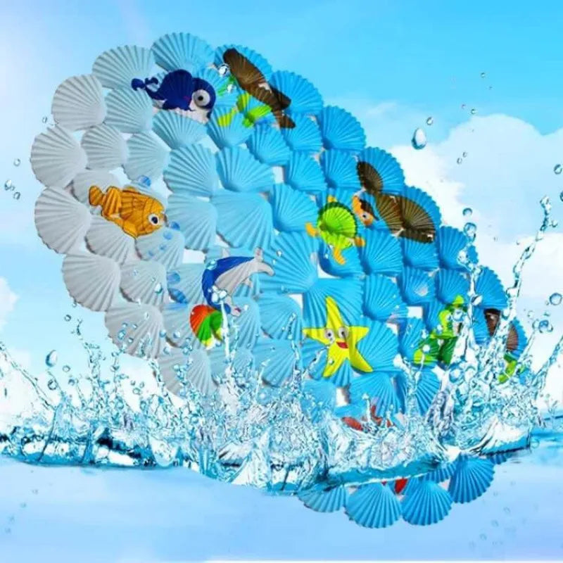 Meijuner 150 Anti Rutsch Badewannenmatte - 38x68cm PVC