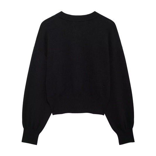 BRIFCN Elegant Strickcardigan - Größe M Gewicht Mittel Länge Regular