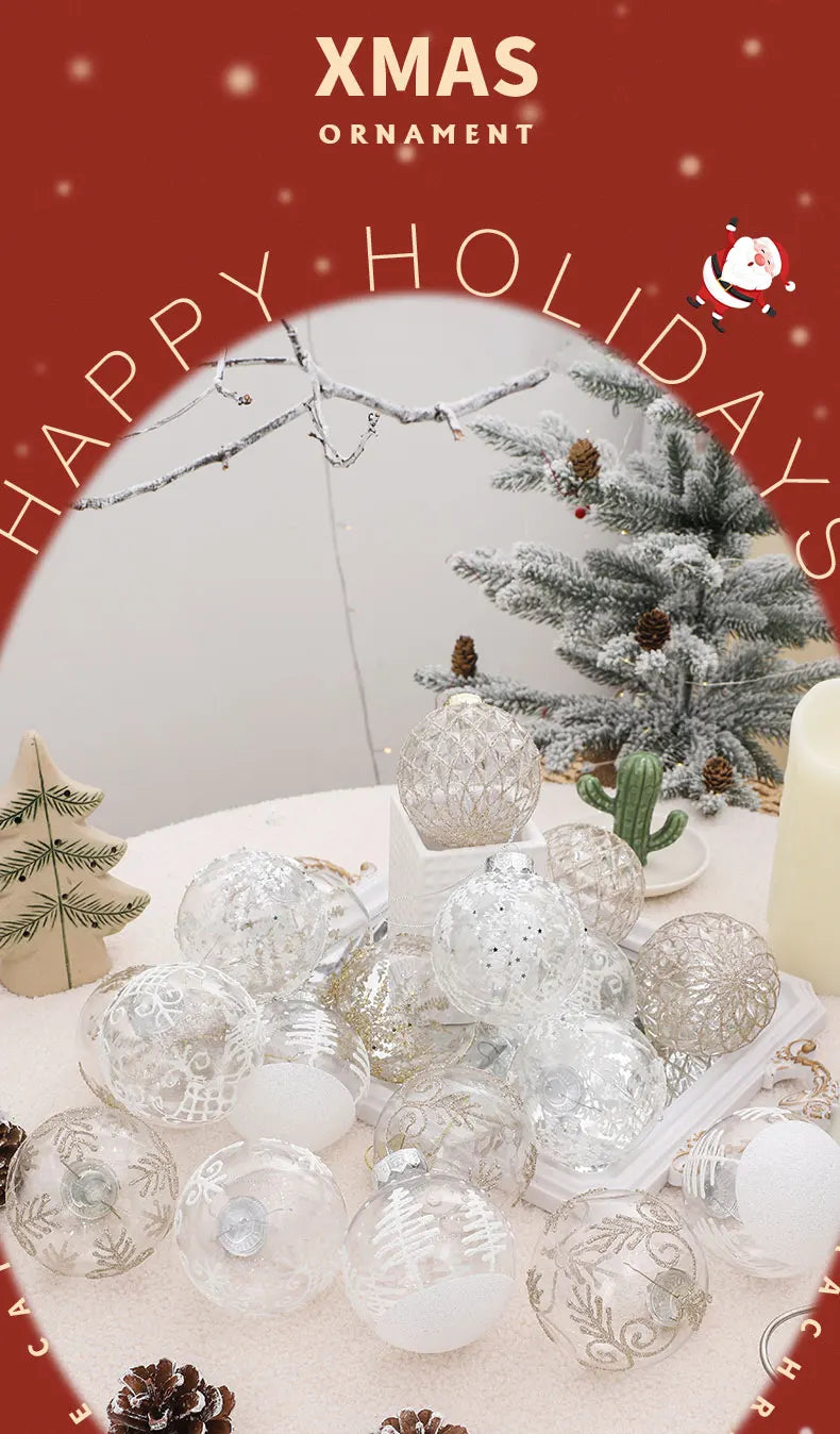 Choice SY24BA32 Bruchsichere Kunststoffkugeln - Ø8 cm, 9 Stück