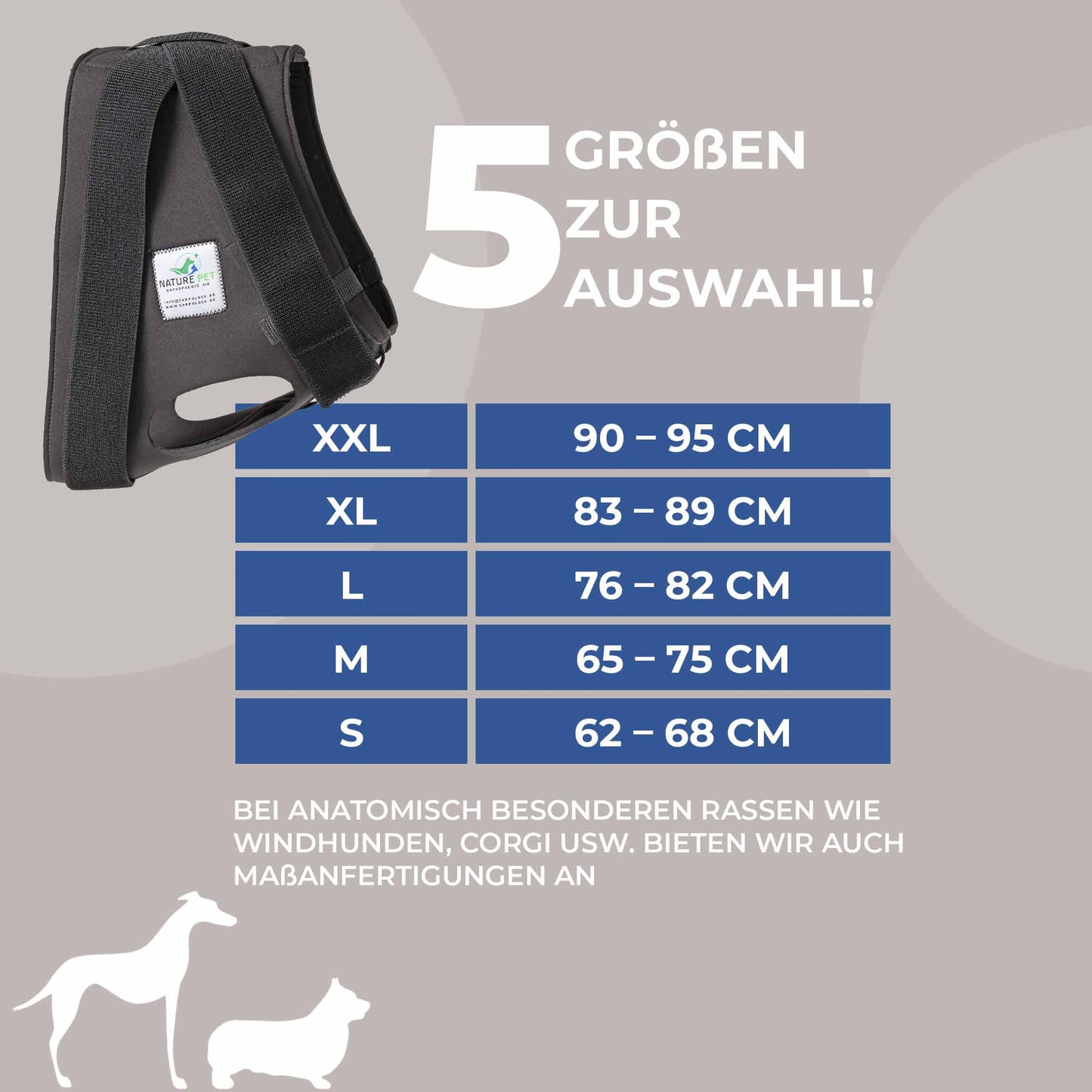 Schulter Abduktion Bandage für Hunde