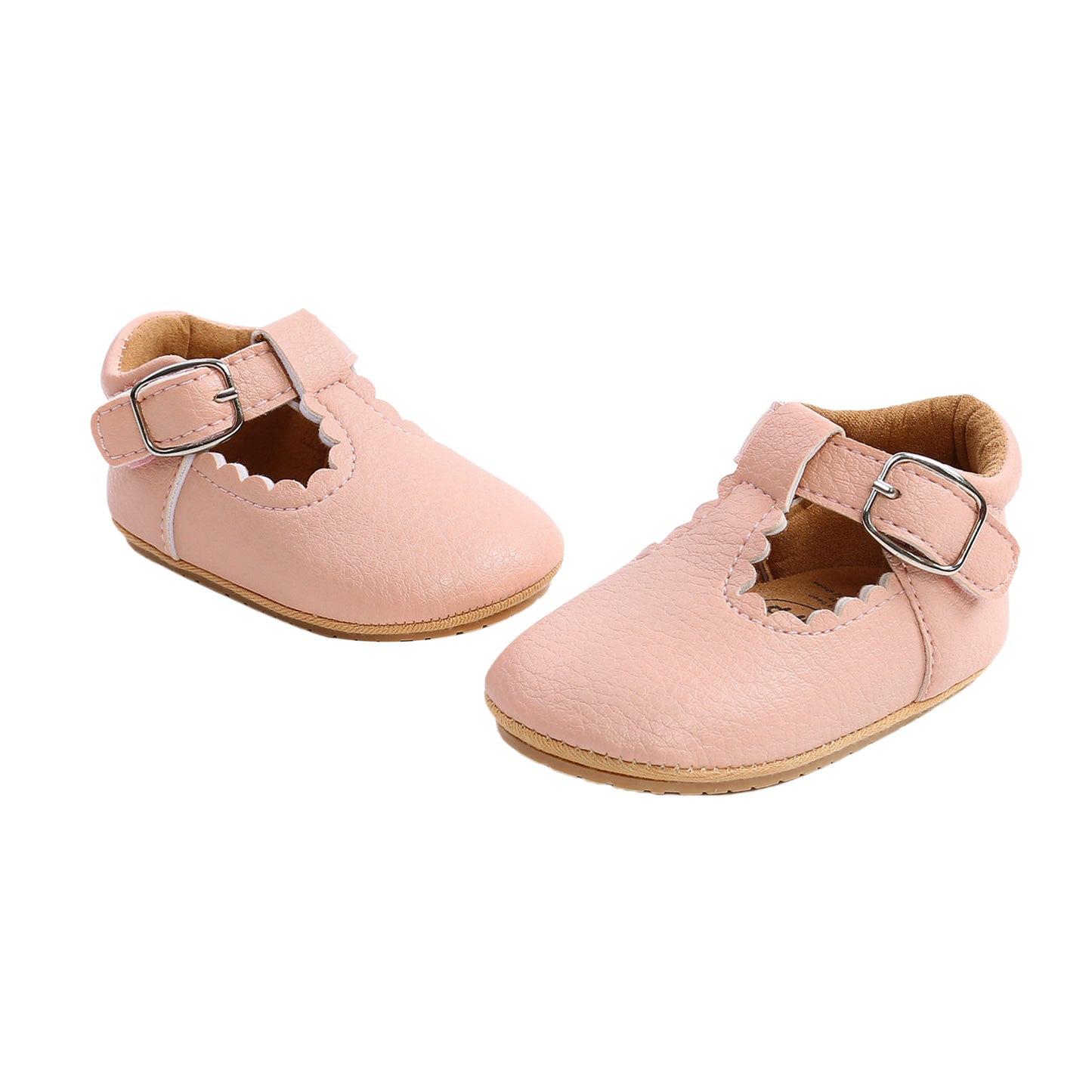 Säugling Mädchen Anti Rutsch Leder Schuhe 2025 - Laufen Dekoration Rüschen Saum - Geburtstag Geschenk Sneaker Leopard Einfarbig 0-18M