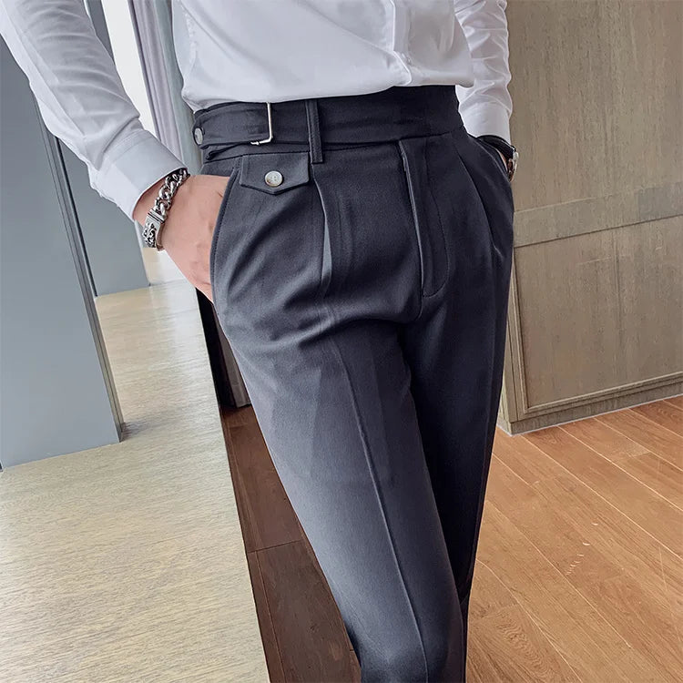 HUBEI B365 Slim Fit - Herren Polyester Hose Gr.29-36