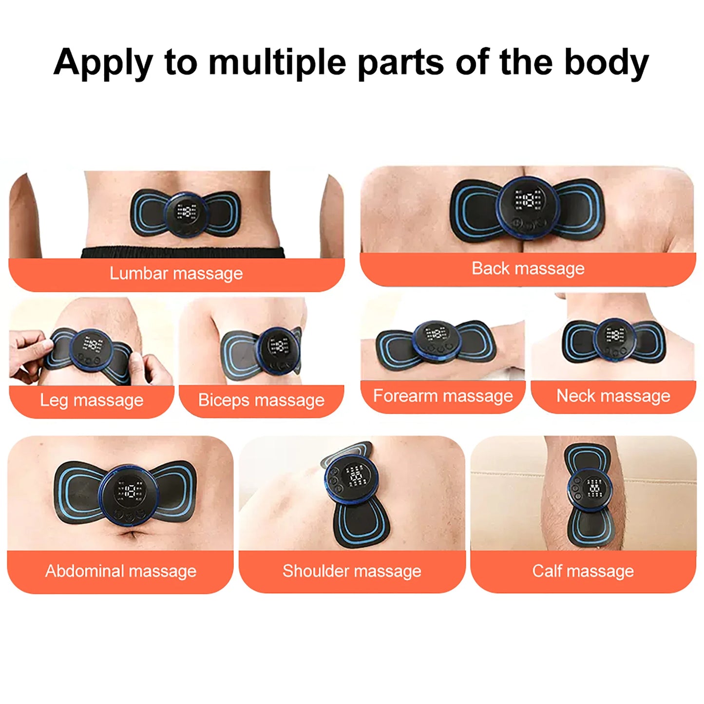 Nacken-Massagegerät 2025: Mini-Electric EMS Cervical - 8 Modes Collection