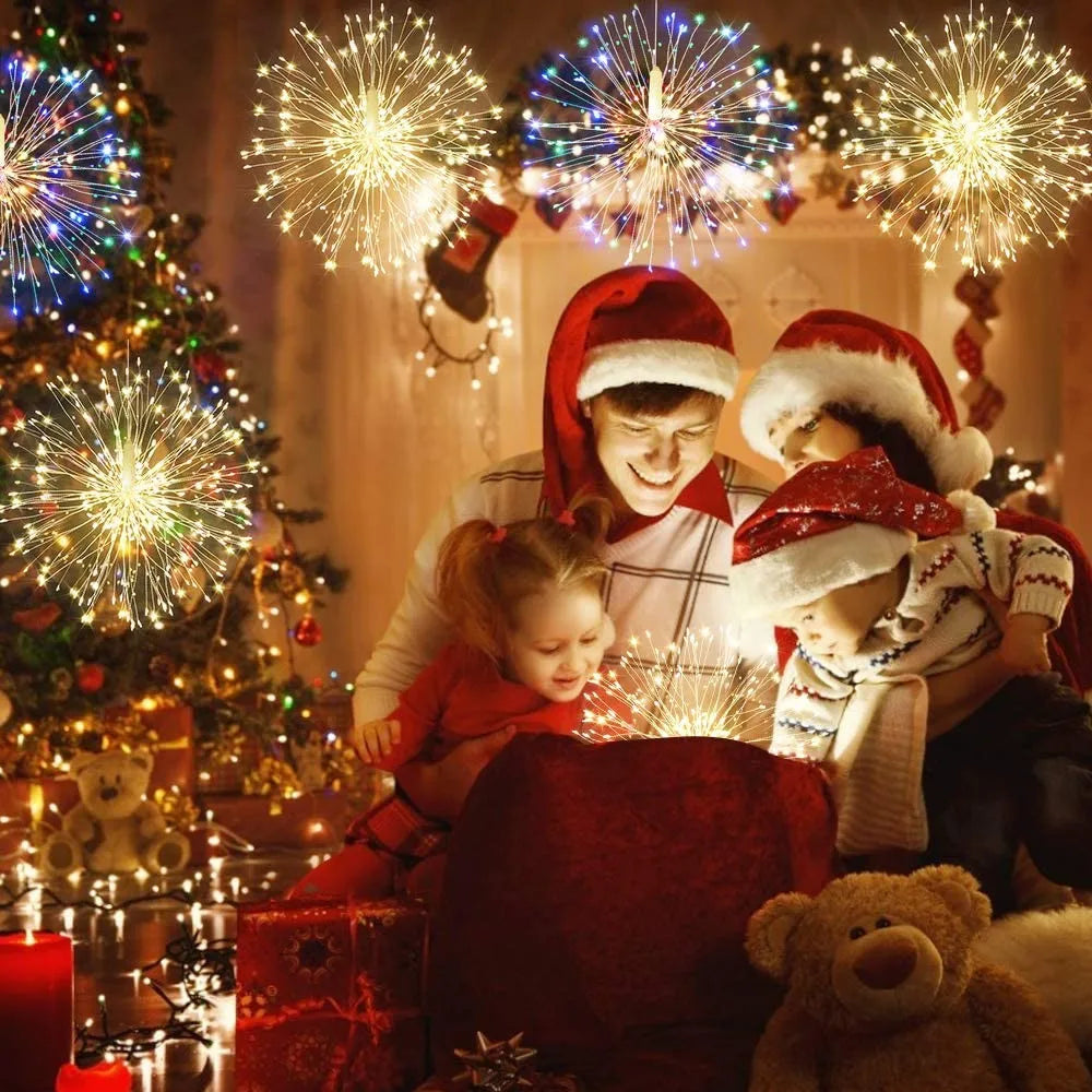 Oświetlenie LED Choice Sternburst – 200 diod LED, pilot zdalnego sterowania, do użytku na zewnątrz