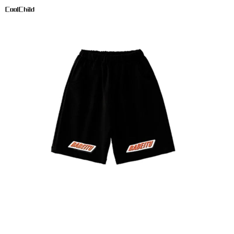 Jungen-Streetwear-Set 2025: Hip-Hop Flame-Design - Urban Dance Collection