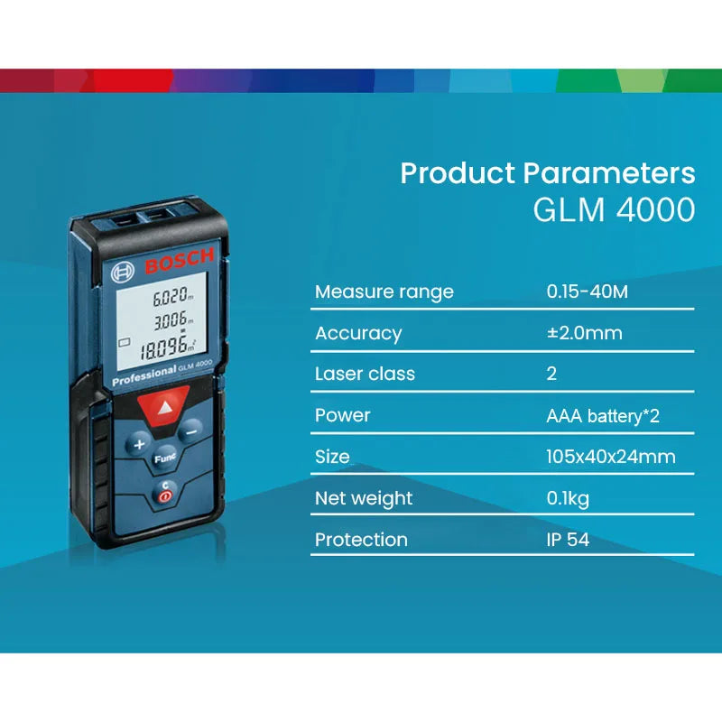 Bosch GLM 4000 Laser Distance Meter