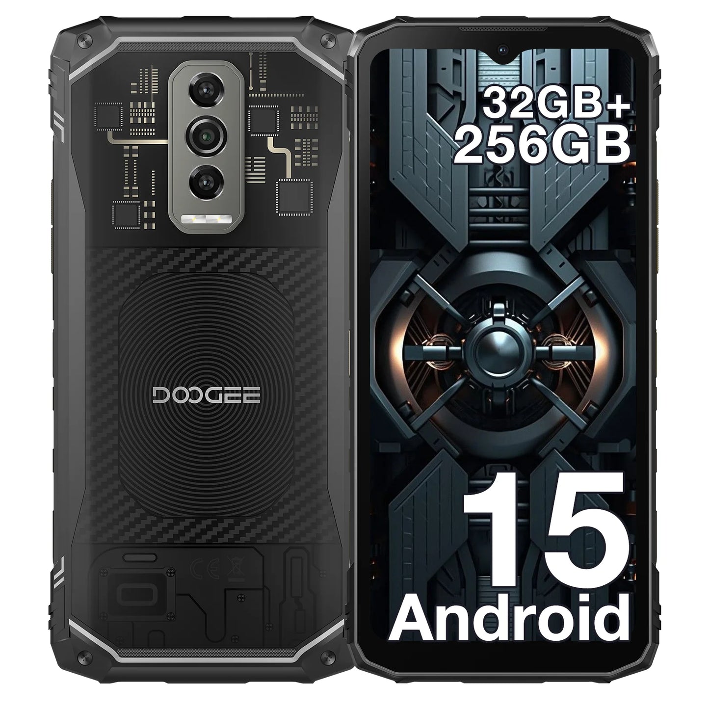 DOOGEE Blade10 Ultra Outdoor-Smartphone - 256 GB, 5150 mAh, 6,56 Zoll