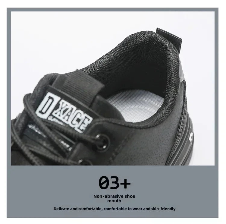 Wear resistant New BreathableWork Safety Shoes Trendy Versatile Comfortable Eva Insoles Rubber Upper shoes for men  sneakers men