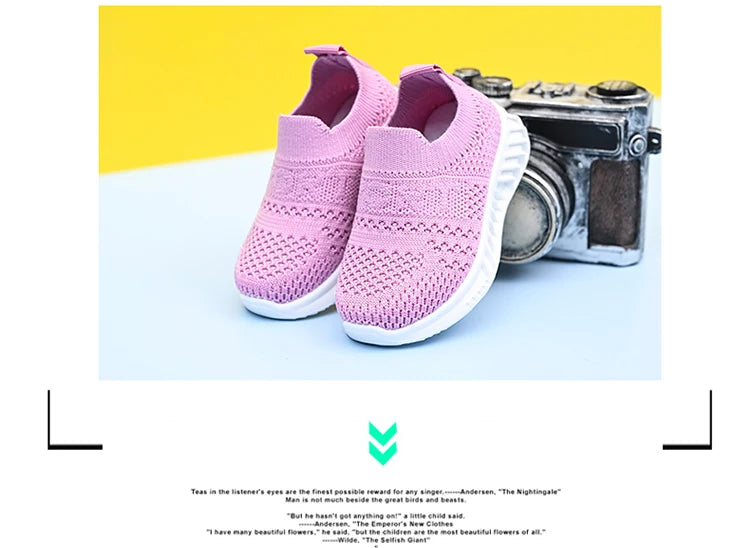 Kinder Sneaker 2025 - Toddler Schuhe Jungen Mädchen - Weiches Innenfutter Rutschfest Gummi Außensohlen - Baby Atmungsaktive Sportsschuhe