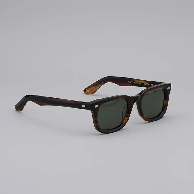 Lemtosh KLUTZ rectangle sunglasses vintage inspired acetate luxury