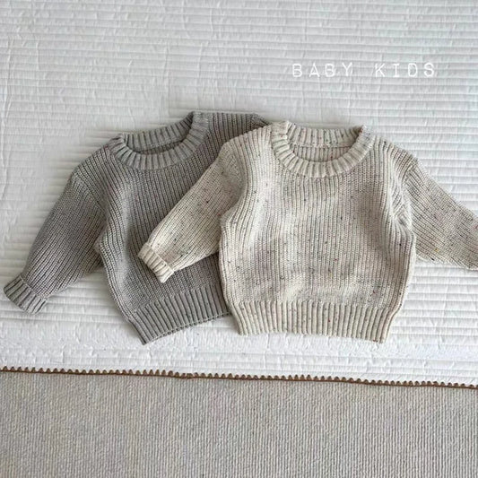 KidsJoy Herbstpullover Grobstrick - Unisex 3-6J Langarm