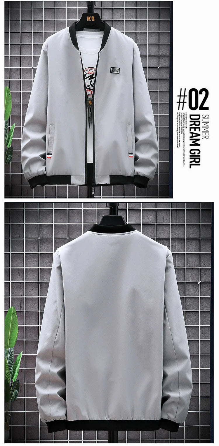 Mann Freizeit Jacke Winddicht - Größe M,Kapazität:2 Taschen