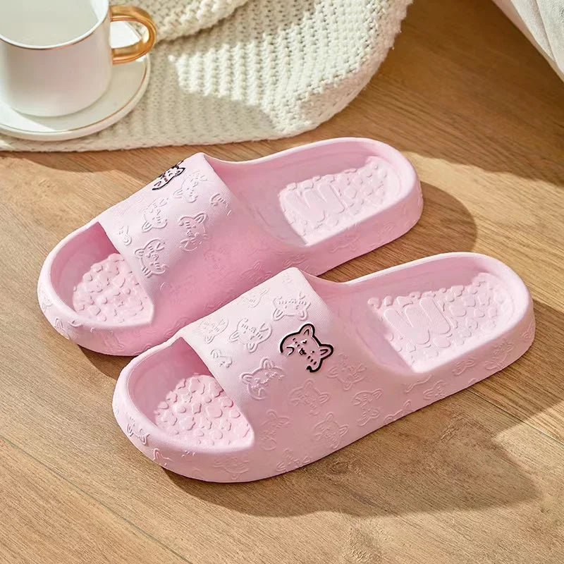 Frauen Sommer EVA Hausschuhe Innen Heim Bad Rutschfest Weich Breit Komfort Paar Hausschuhe Unisex Outdoor Strand Flip Flops Männer Slides