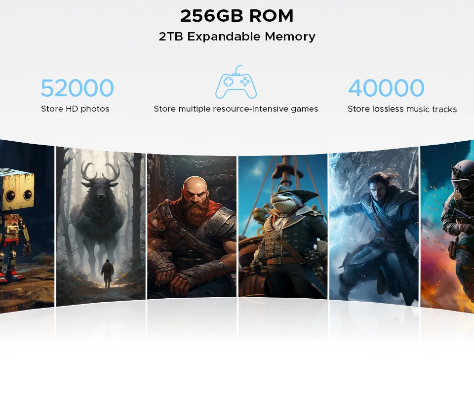 DOOGEE Blade GT Robustes 5G - 5500 mAh 18W 6.72 Zoll