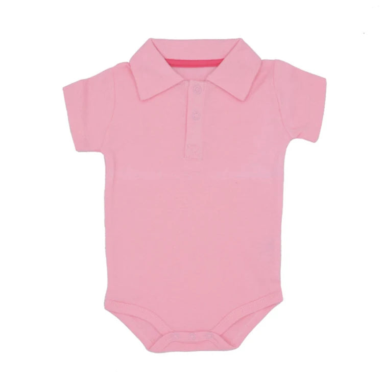 Sommer-Baby-Jungen-Mädchen-Romper Turn-down-Kragen-Neugeborenes-Baumwoll-Kleidung-Jumpsuit-für-0-2Y-Toddlers-Bebe-Outfits