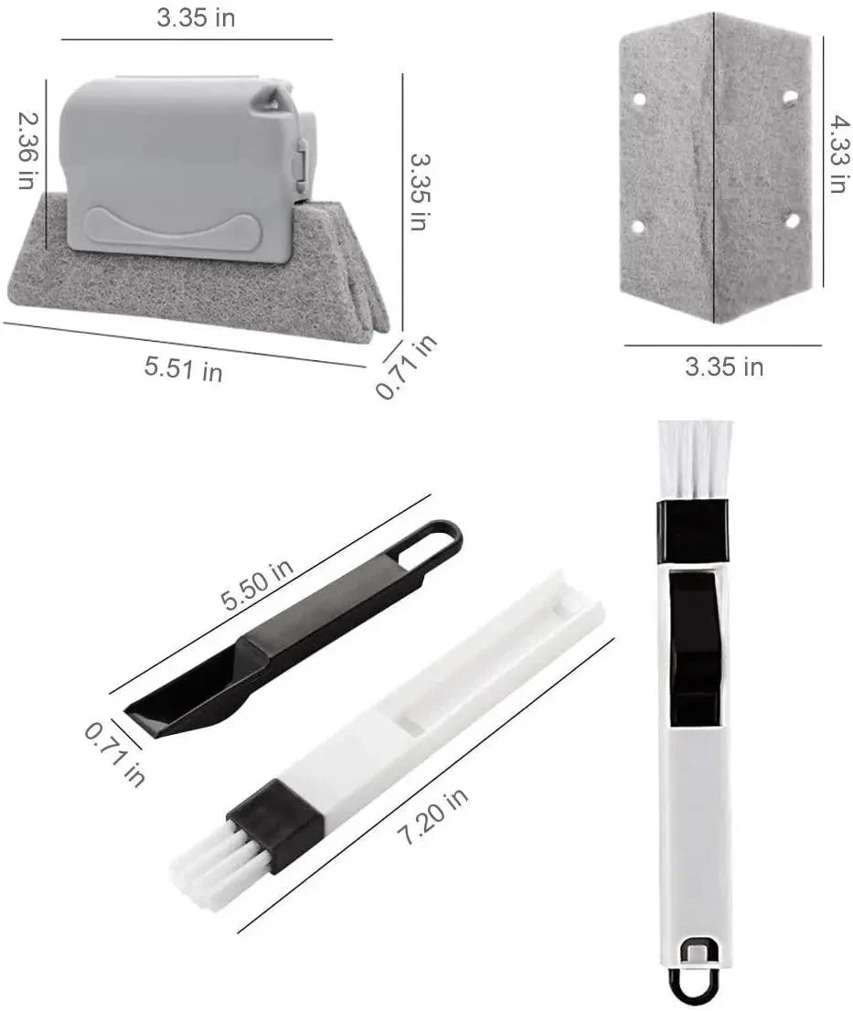 Universal FT01 Fenster-Nut Reiniger - 20 cm, 5W, Schiebetür