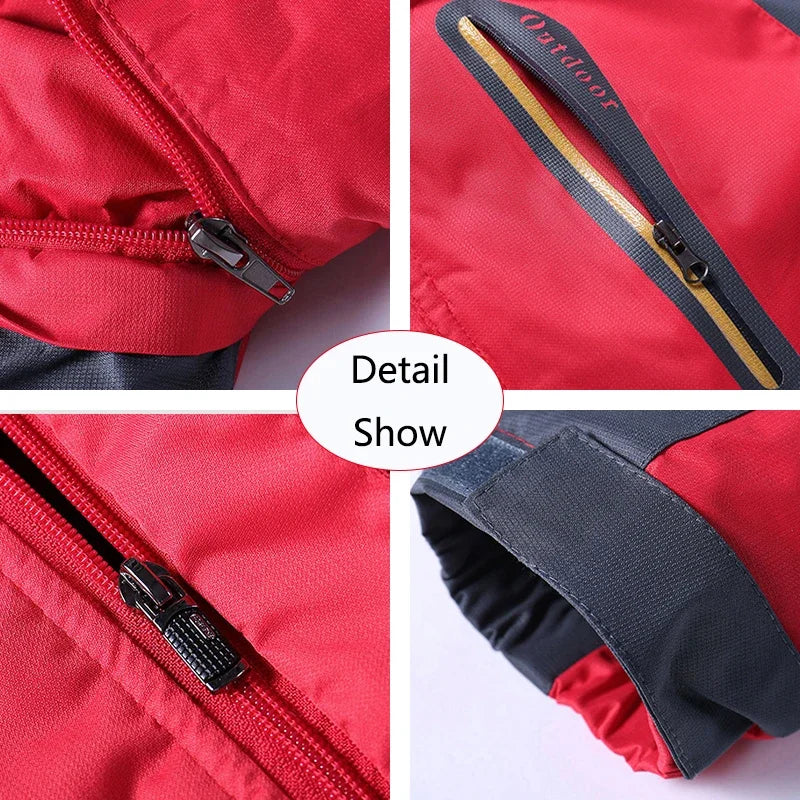 9XL Winterfleece Jacke - Kapuze abnehmbar, Winddicht