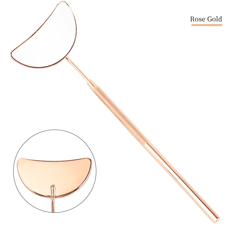 LashPro Mondspiegel Abnehmbar - Edelstahl 10cm Wimpern
