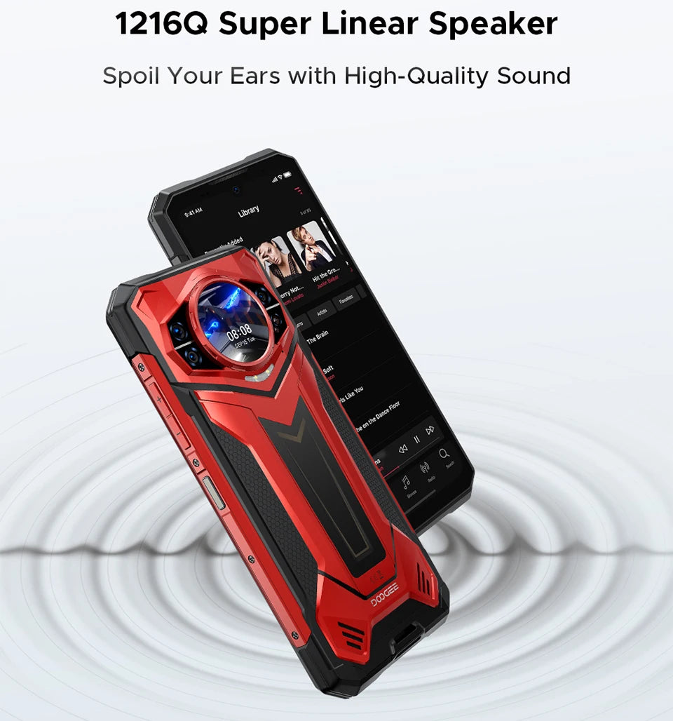 DOOGEE S200 Plus Outdoor 5G Smartphone - 11000 mAh, 66 W, 6,72 Zoll