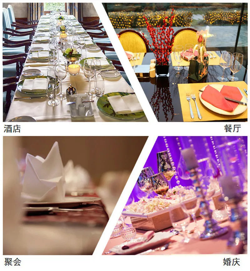 20Pcs/pack 33x33cm Merry Christmas Series Printed Paper Disposable Tableware Napkin Tissues Xmas Party Decor