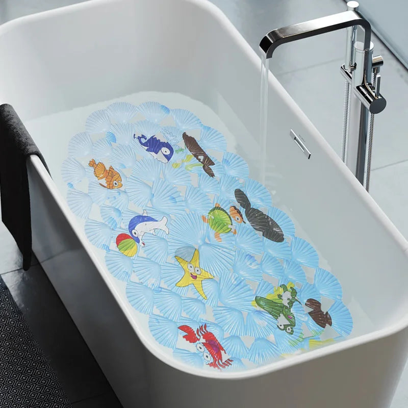 Meijuner 150 Anti Rutsch Badewannenmatte - 38x68cm PVC