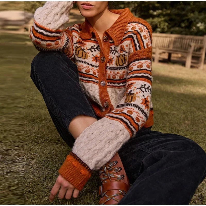 LunaKnit Y2K Strickcardigan - Gr. M, Bambusfaser, Regular