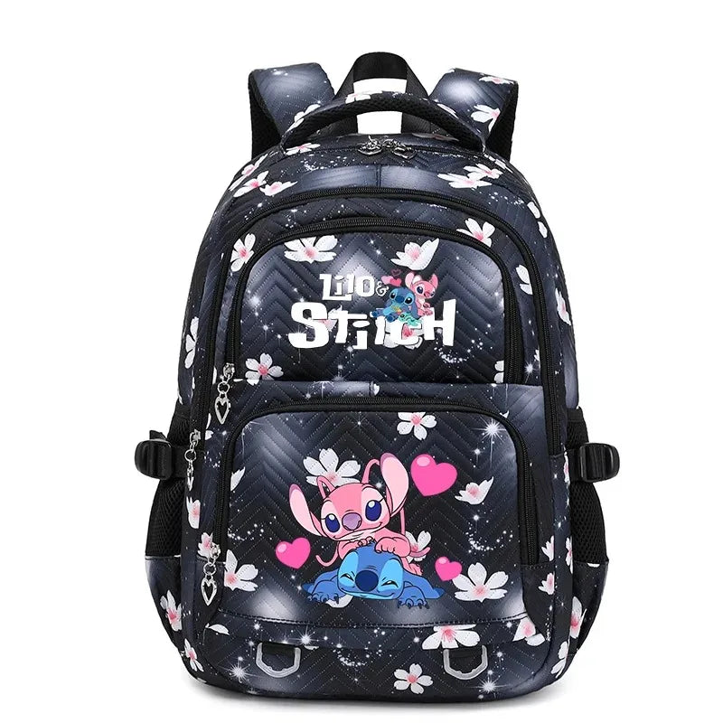 Lilo Stitch Schulrucksack 2025 - Große Kapazität Daypack für Mädchen Schultasche