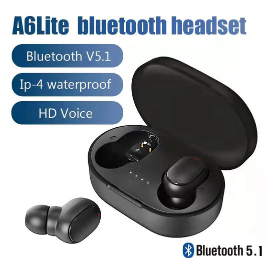 Bluetooth-Kopfhörer 2025: Original A6S TWS Headset Wireless Earphones Bluetooth Headphones - Sport Stereo Fone Bluetooth Earbuds for Xiaomi Huawei iPhone Collection