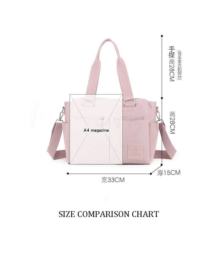 Fashion High Quality Handbag Female CrossBody Bag Women Shoulder bag Ladies Messenger Bag Nylon waterproof Lady Purse sac a main