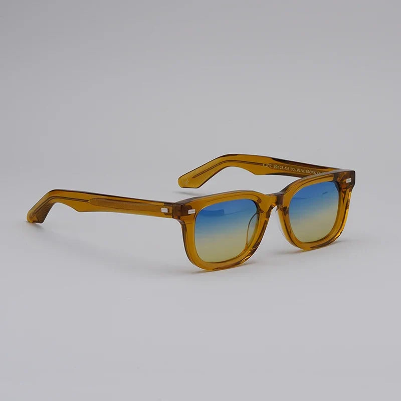 Lemtosh KLUTZ rectangle sunglasses vintage inspired acetate luxury