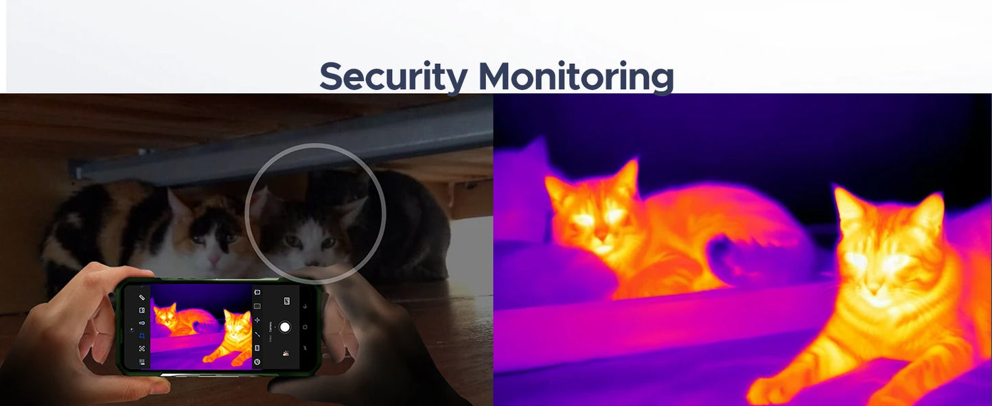 DOOGEE Fire 6 Wärmebildkamera - 10400 mAh Akku, 18 W, 6,56 Zoll