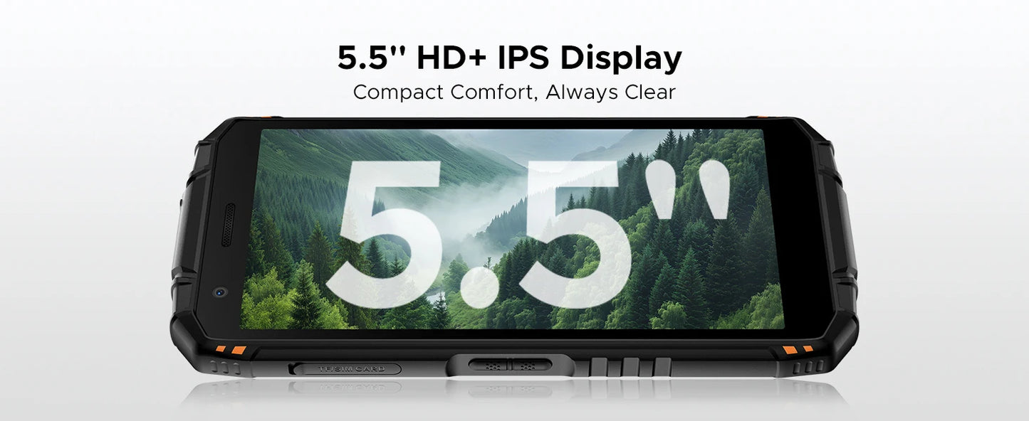 DOOGEE Fire 3 Ultra Robustes Smartphone - 8350mAh 18W 5,5 Zoll