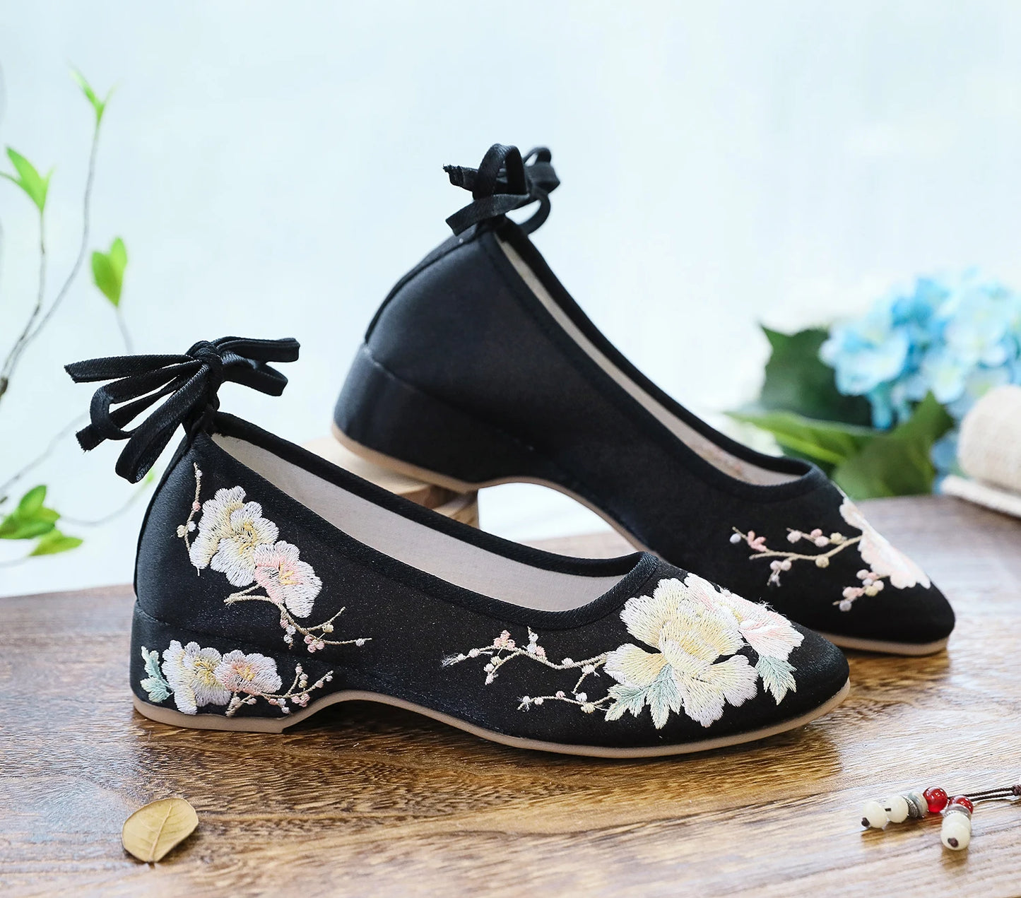 Ballerinas 2025: Veowalk Long Ankle Strap Summer Women Gauze Mesh - Embroidered Ballet Flats Breathable Comfortable Walking Shoes Elegant Lady Collection