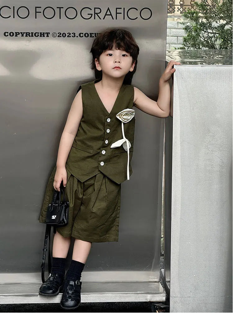 Kinder-Eleganz-Set 2025: Weiße Boutique-Kollektion - Premium Formal Wear