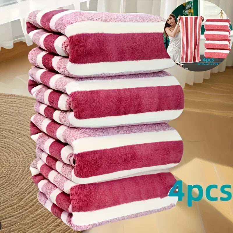 Guangdong Choice Korallenfleece Softset - 4 Stk 35x75cm