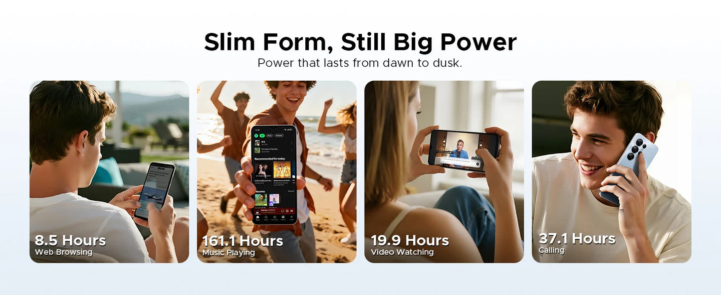 DOOGEE Note56X Pro Gemini AI - 6150 mAh Unisoc T7225 Octa Core 6,56 Zoll